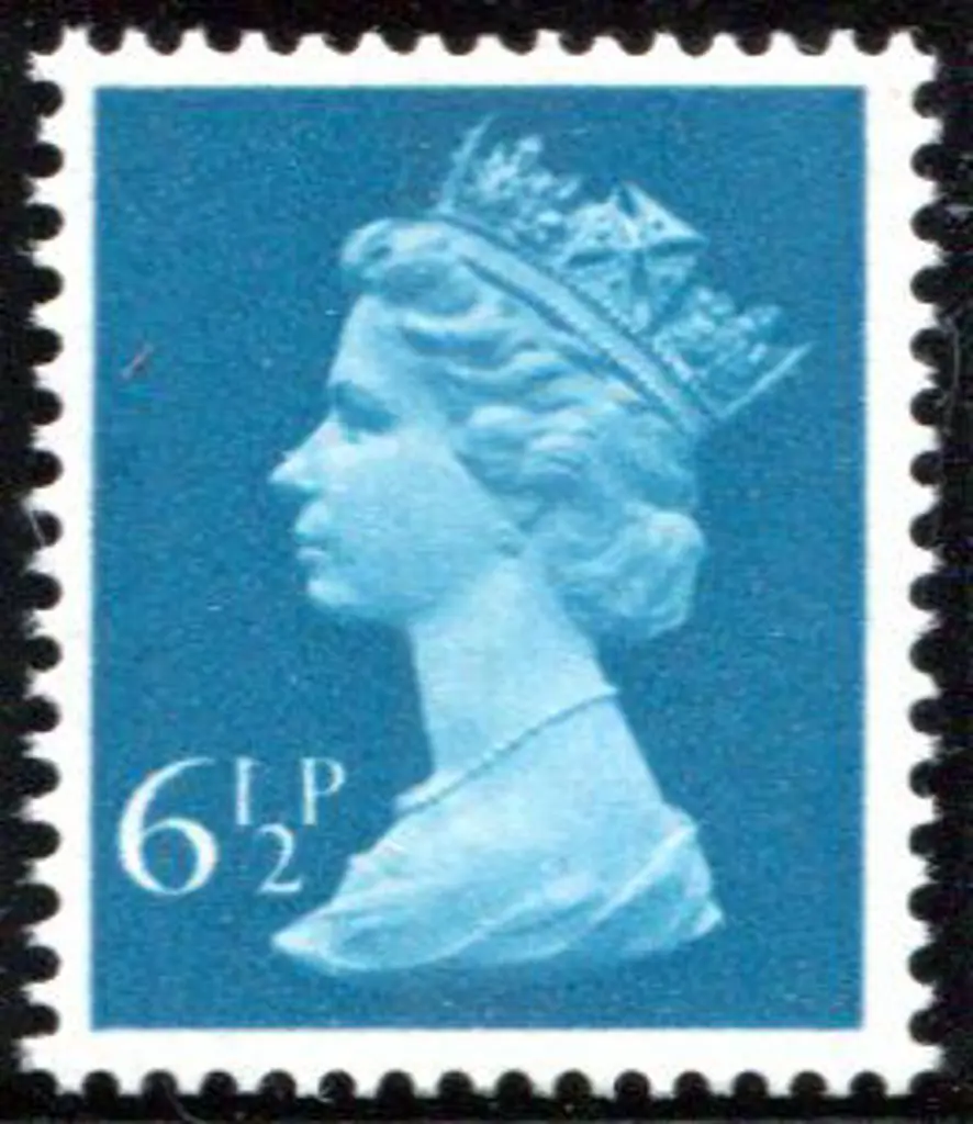 1988 6½p Machin on uncoated paper MUH together ... Image 1++