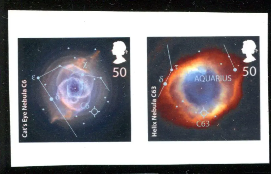 2007 50p "The Sky at Night" imperforate horiz ... Image 1++