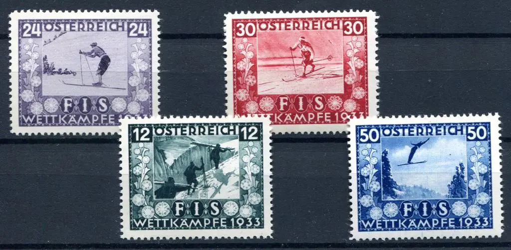 Austria 1933 International Ski Championship Fund ... Image 1++