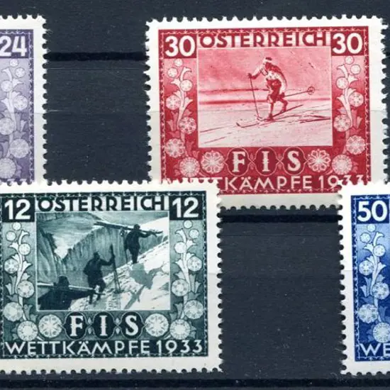 Austria 1933 International Ski Championship Fund ...