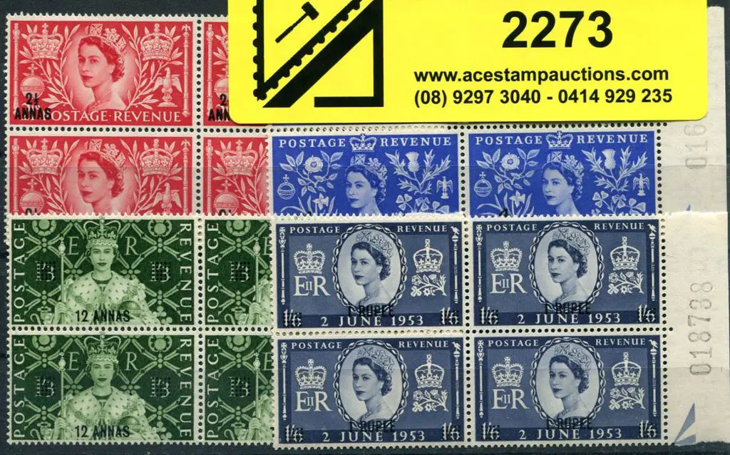 British Postal Agencies in Eastern Arabia 1953 ... Image 1++