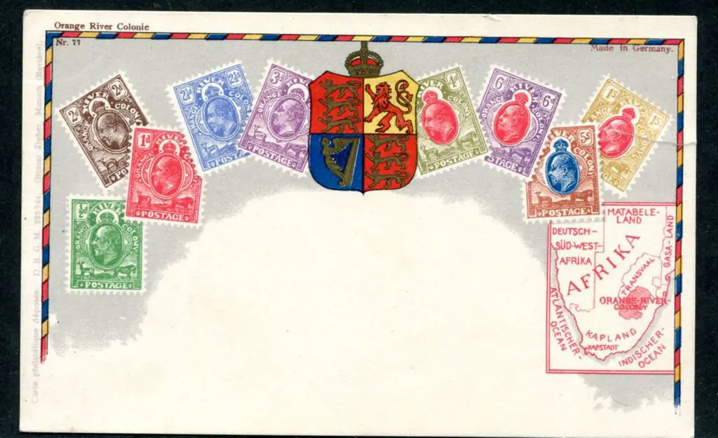 Germany 1913 "Orange River Colonie" Zieher ... Image 1++