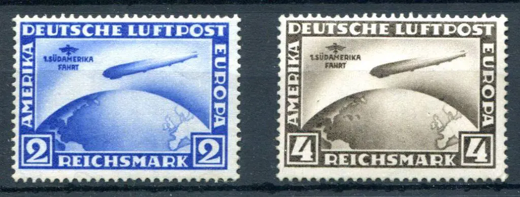 Germany 1930 2RM & 4RM South America Flight ... Image 1++
