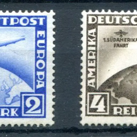 Germany 1930 2RM & 4RM South America Flight ...