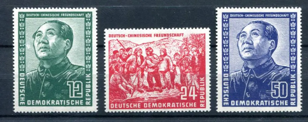 Germany-East 1951 Friendship With China set, SG ... Image 1++
