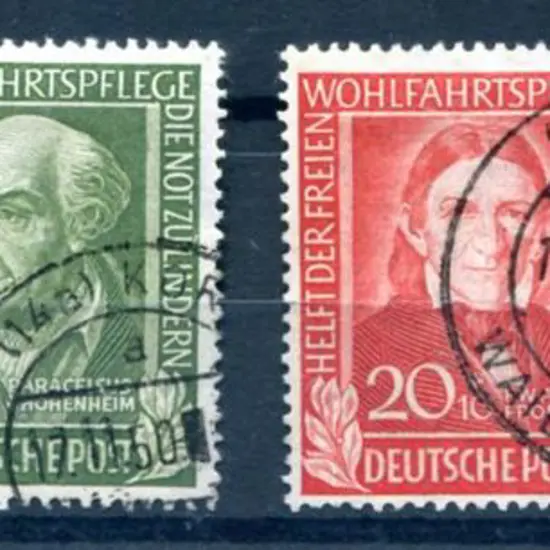 Germany-West 1949 Refugee Relief Fund set F/U. SG ...