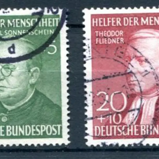 Germany-West 1952 Relief Fund set of 4 F/U. SG ...