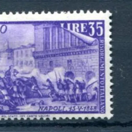 Italy 1945/48 30l blue MLH (Cat. £550 as MUH), ...