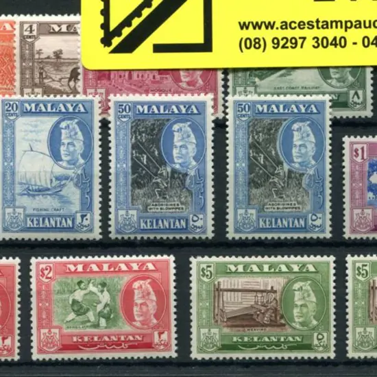 Malaya-Kedah 1959/62 Pictorials set to $5 excl 10c ...