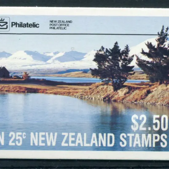 New Zealand 1985 $2.50 Lake Tekapo booklet with ...