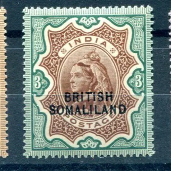 Somaliland Protectorate 1903 2R, 3R & 5R "low" ...