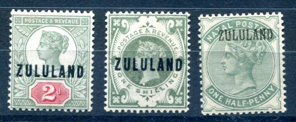 South Africa - Zululand 1888/93 2d grey-green & ... Image 1++