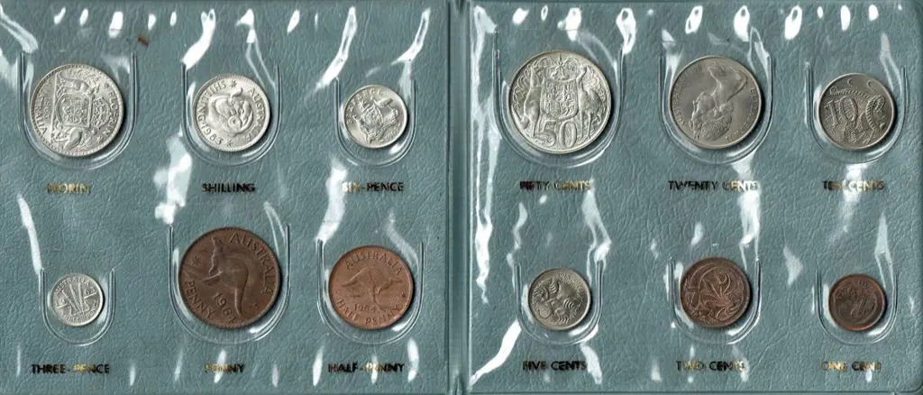 1966 "Last Issue Australian Currency First Issue ... Image 1++