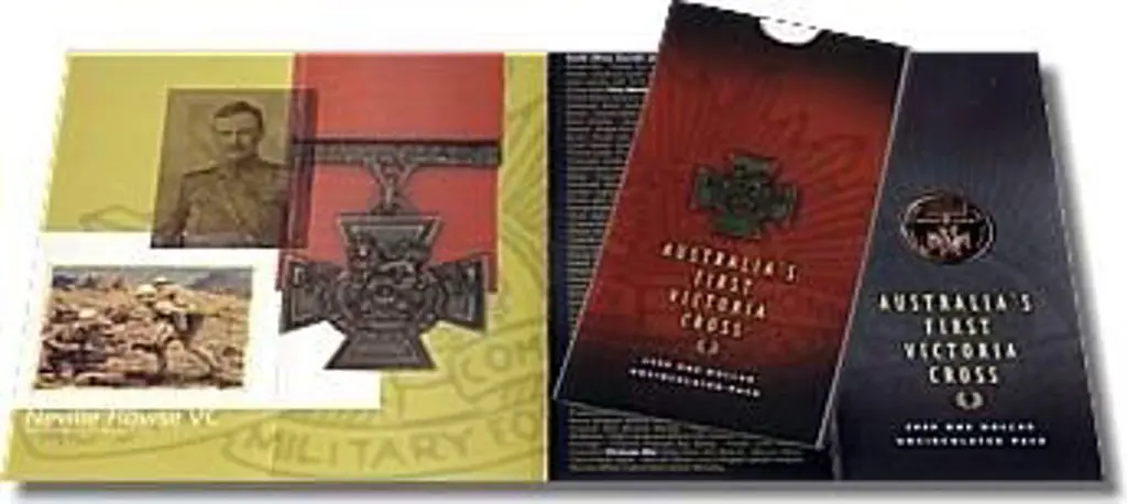 2000 $1 "Australia's First Victoria Cross" Unc RAM ... Image 1++