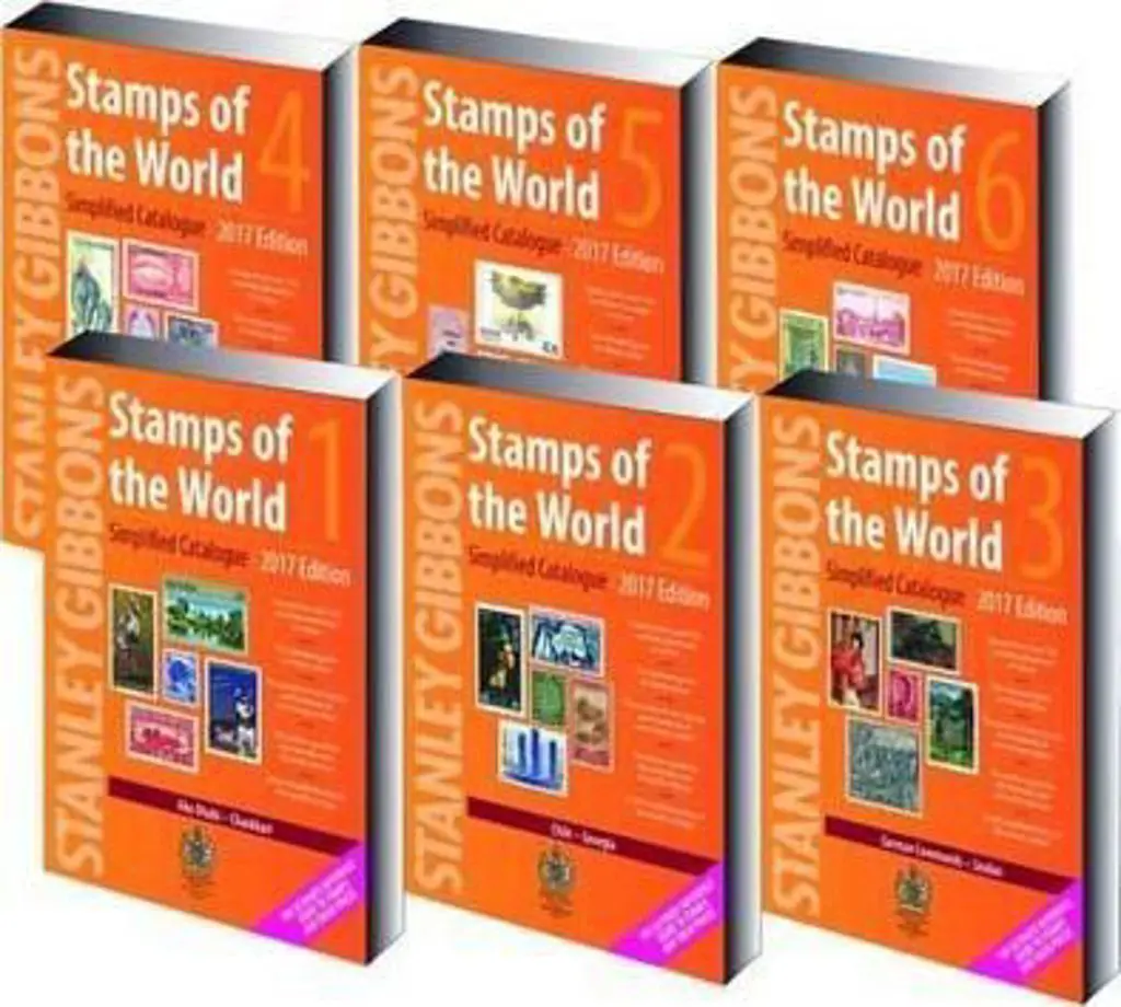 2017 Stanley Gibbons Stamps of the World in 6 ... Image 1++