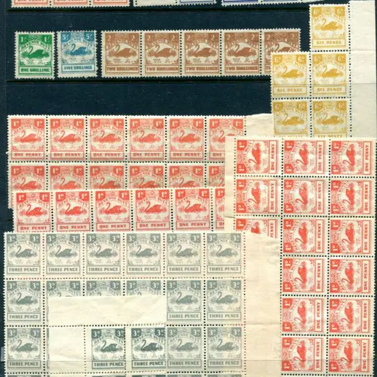 Revenues 1940's small monocolour "Revenue Duty" ...