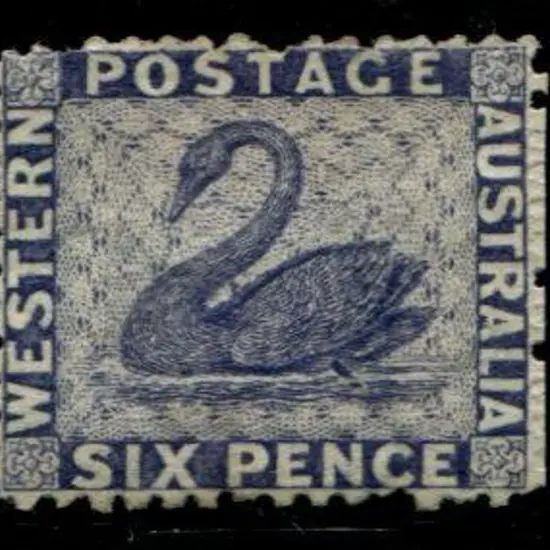 1865 6d violet with wmk Crown CC sideways with ...