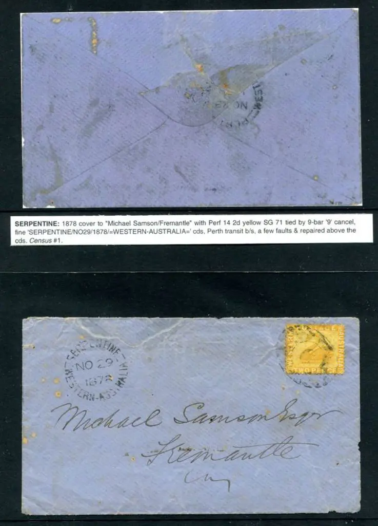 1878 (29th Nov) Rare proving cover tying the 9 bar ... Image 1++