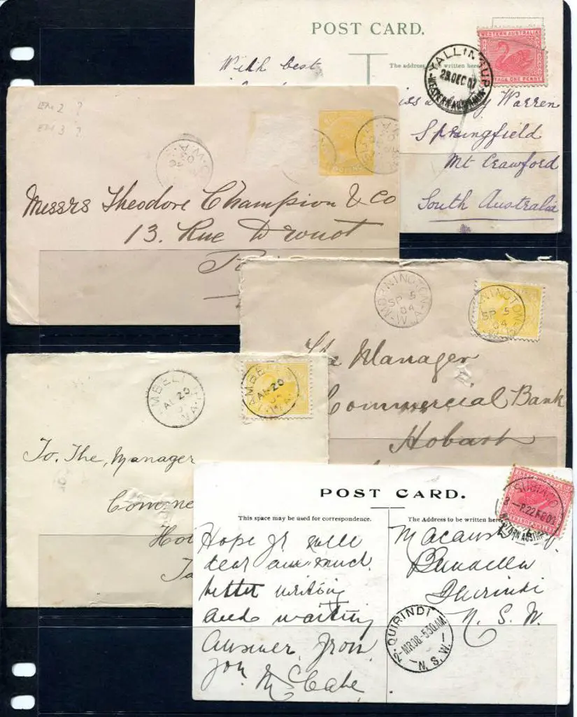 1903-1907 Tatts covers x 2 with Mornington SP 5 04 ... Image 1++