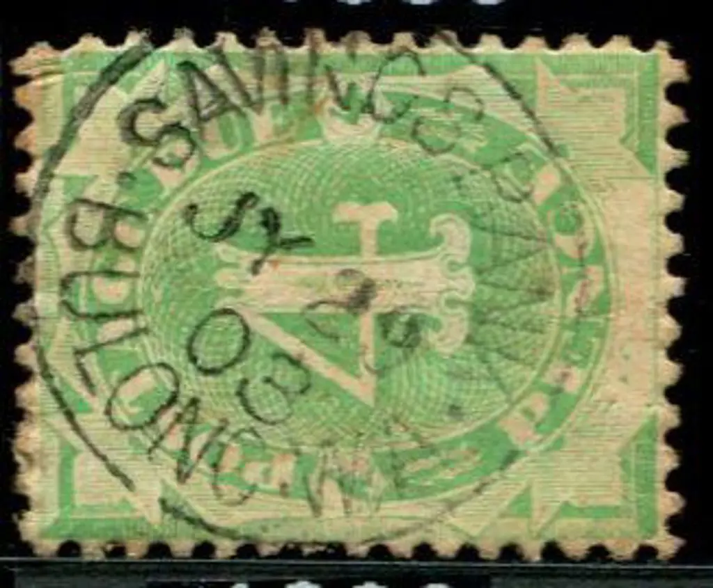 Bulong Savings Bank 95% strike on 4d Postage Due ... Image 1++