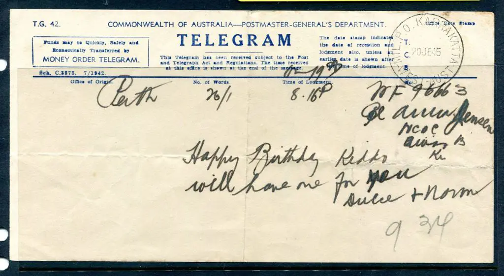 Karrakatta Mil P.O. complete strike on Telegram ... Image 1++