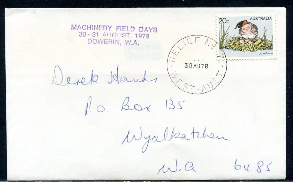 Relief No. 7 dated 30 AU 78 on env with "MACHINERY ... Image 1++
