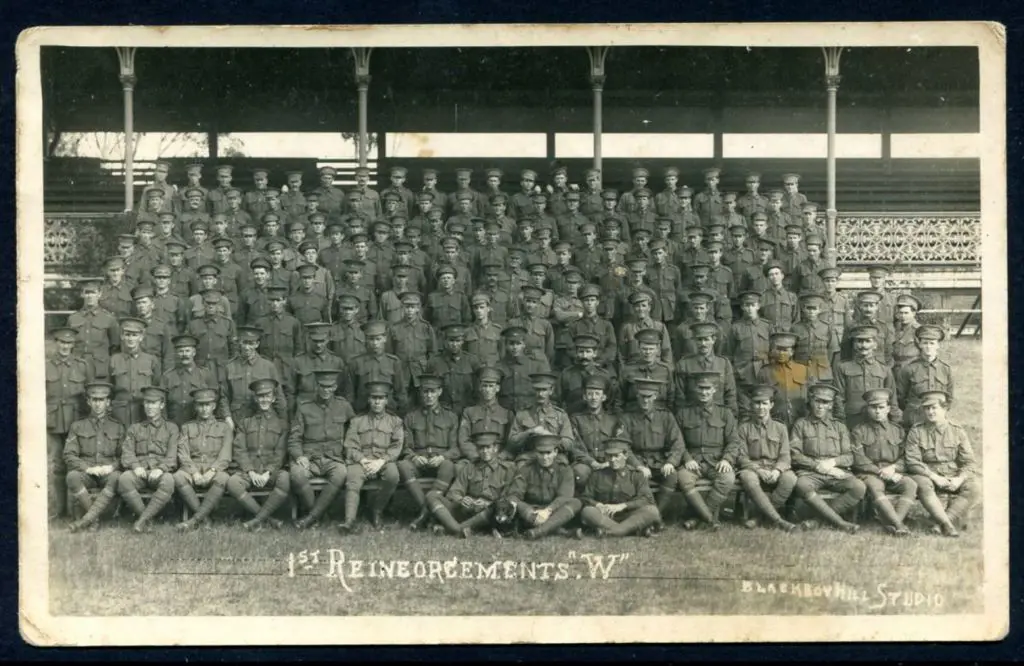 "1st Reinforcements "W"/ Blackboy Hill Studio" ... Image 1++