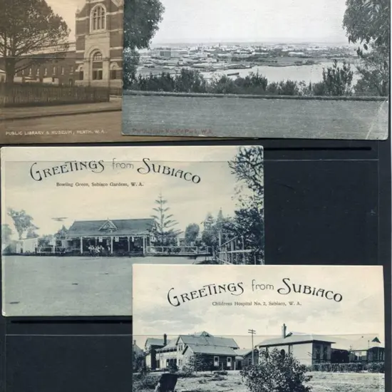 "Bowling Green, Subiaco Gardens, WA" & "Children's ...
