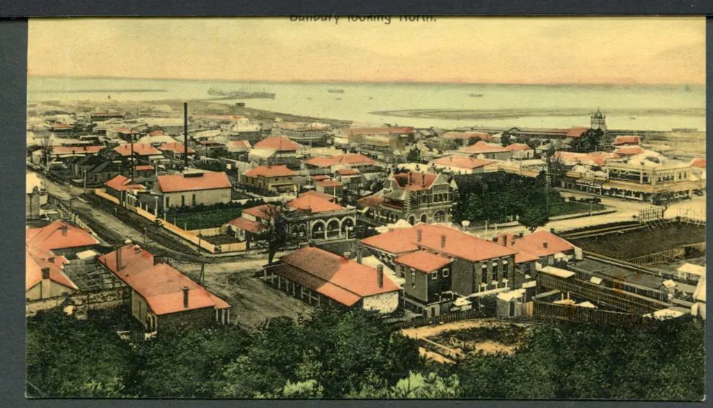 "Bunbury Looking North" Very slight staining on ... Image 1++