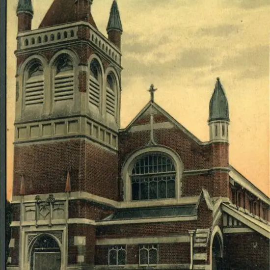 "Congregational Church, Bunbury, WA" with "H.B. ...