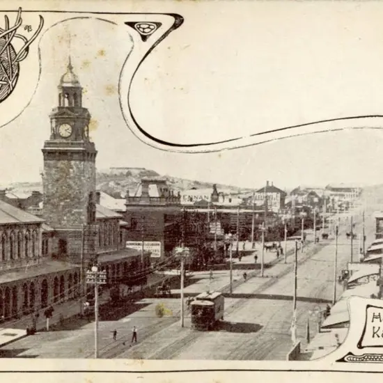 "Hannan St, Kalgoorlie" b&w Western Mail ...