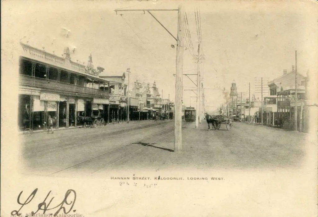 "Hannan Street, Kalgoorlie, Looking West" ... Image 1++