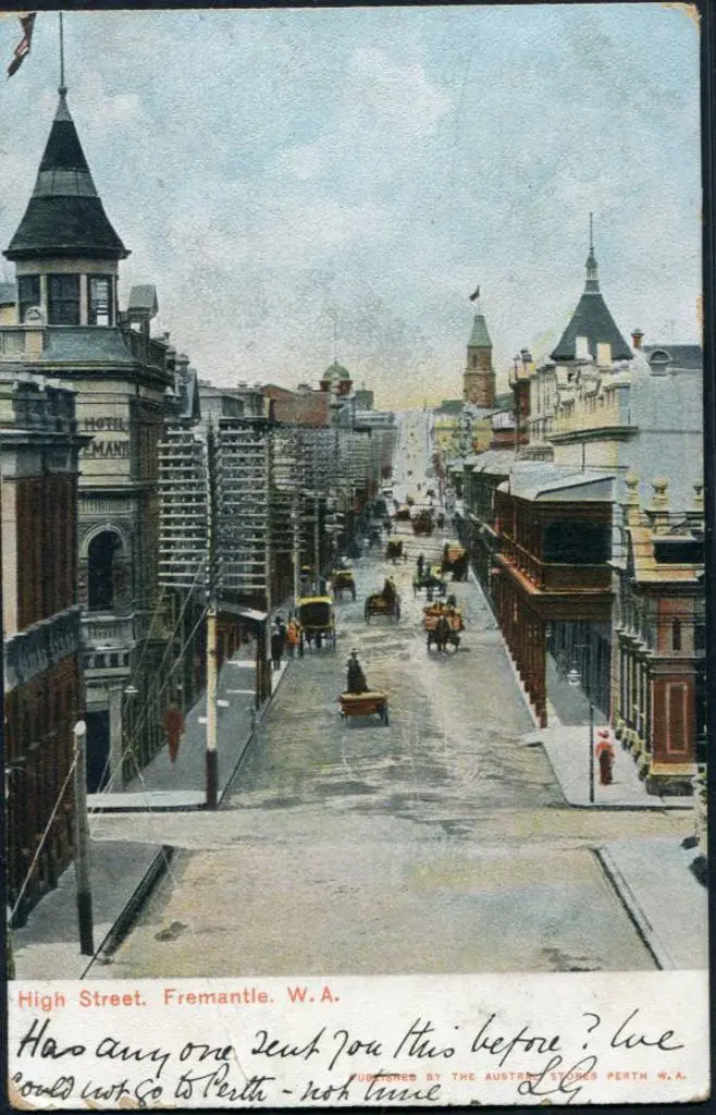 "High Street Fremantle, WA" published by Austral ... Image 1++