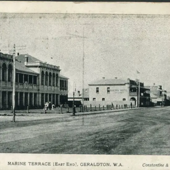 "Marine Terrace (East End), Geraldton, W.A." from ...