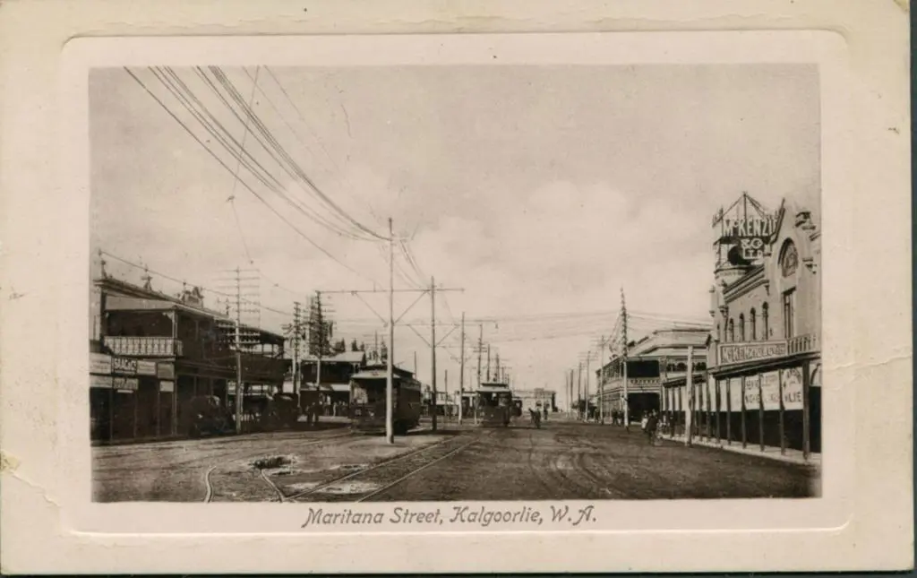 "Maritana Street, Kalgoorlie, WA" b&w Falk & Co ... Image 1++