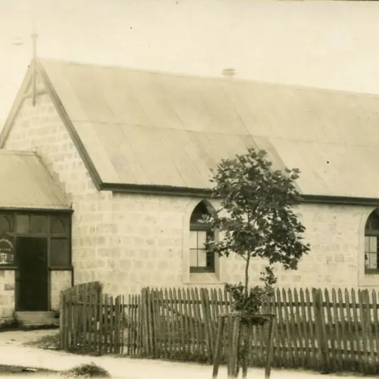 "Methodist Church, Busselton" in pencil on reverse ...