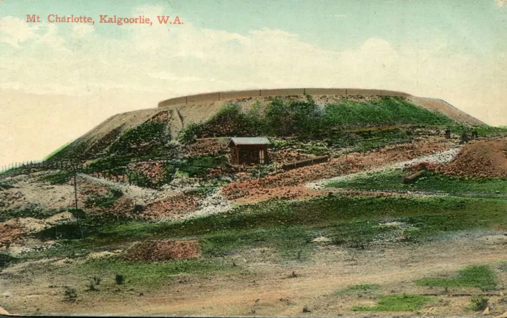 "Mt Charlotte, Kalgoorlie, W.A." Falk colour fine ... Image 1++