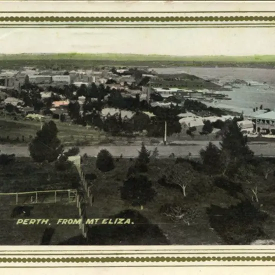 "Perth, from Mt Eliza" (H+B series) Fine used with ...