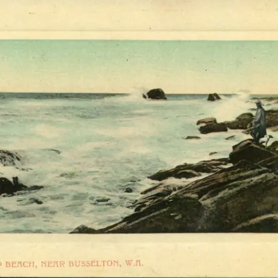 "Quindalup Beach, Near Busselton, WA" framed Falk ...