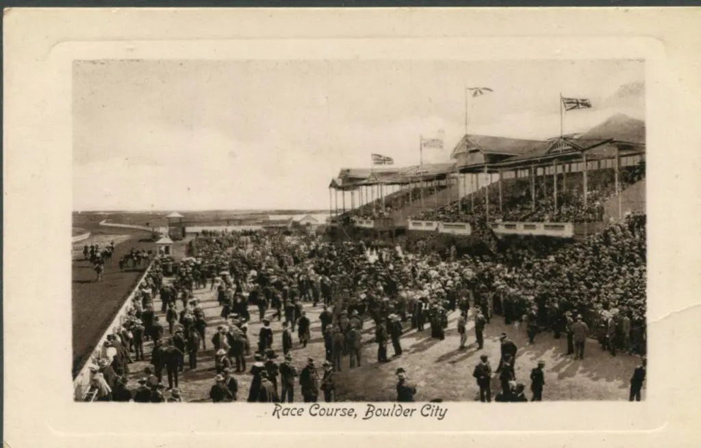 "Racecourse, Boulder City" fine unused Falk & Co ... Image 1++