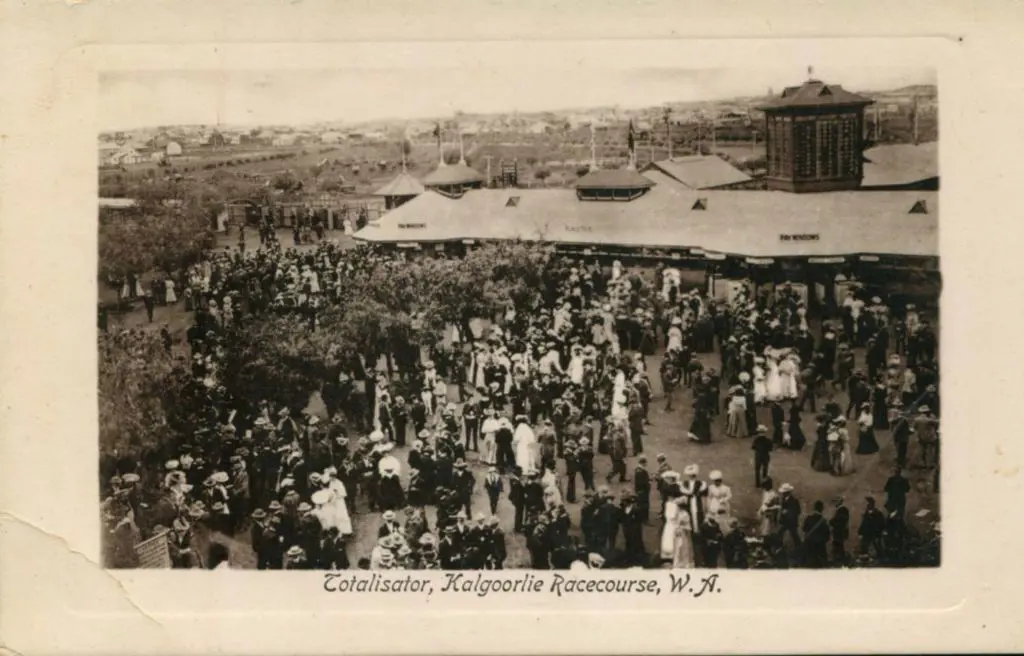 "Totalisator, Kalgoorlie Racecourse, WA" Falk & Co ... Image 1++