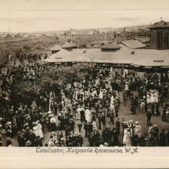 "Totalisator, Kalgoorlie Racecourse, WA" Falk & Co ...