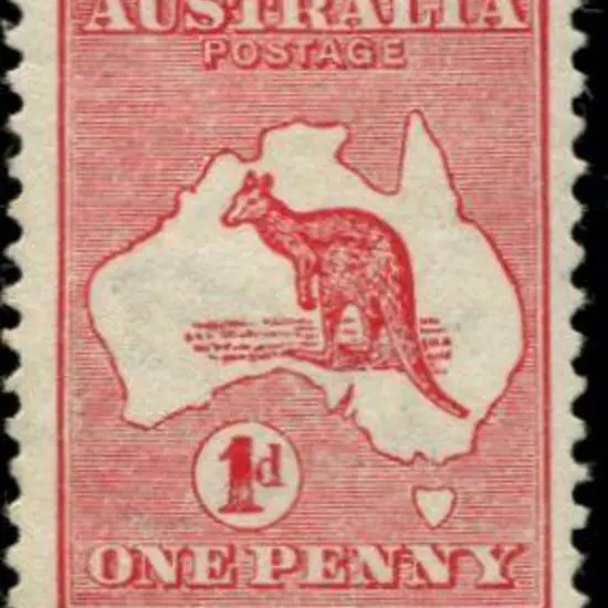 1913 1st wmk 1d red, Die I, with wmk sideways ...