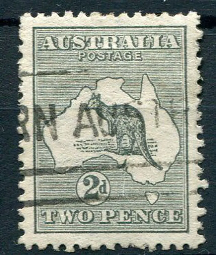 1913 1st wmk 2d grey inverted wmk with "vertical ... Image 1++