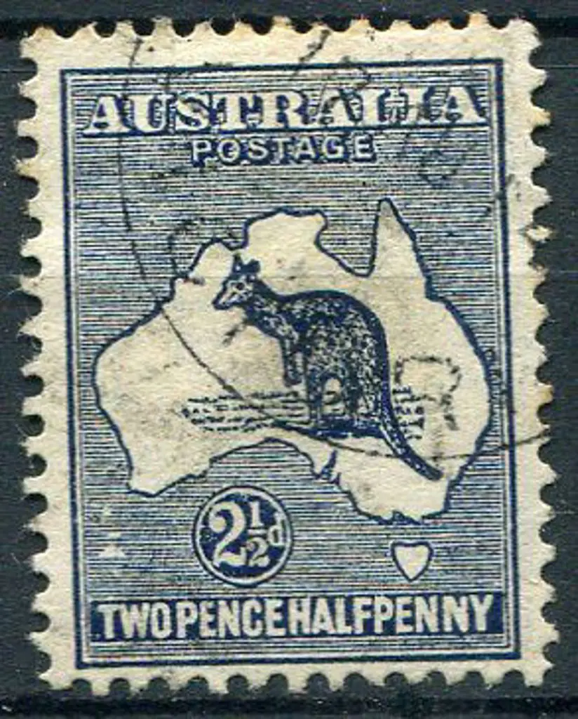 1913 1st wmk 2½d indigo with "islands to south of ... Image 1++