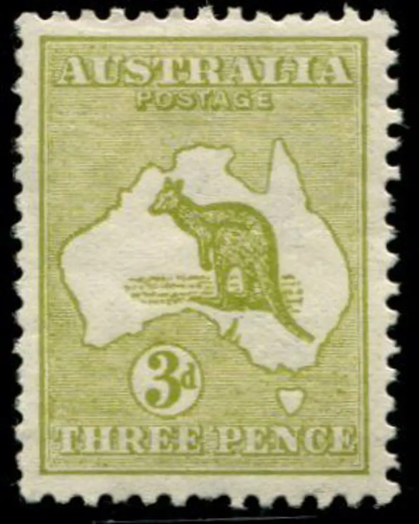 1913 1st wmk 3d olive, Die II. MLH & well centred. ... Image 1++