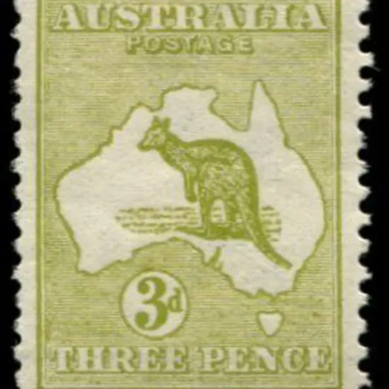 1913 1st wmk 3d olive, Die II. MLH & well centred. ...
