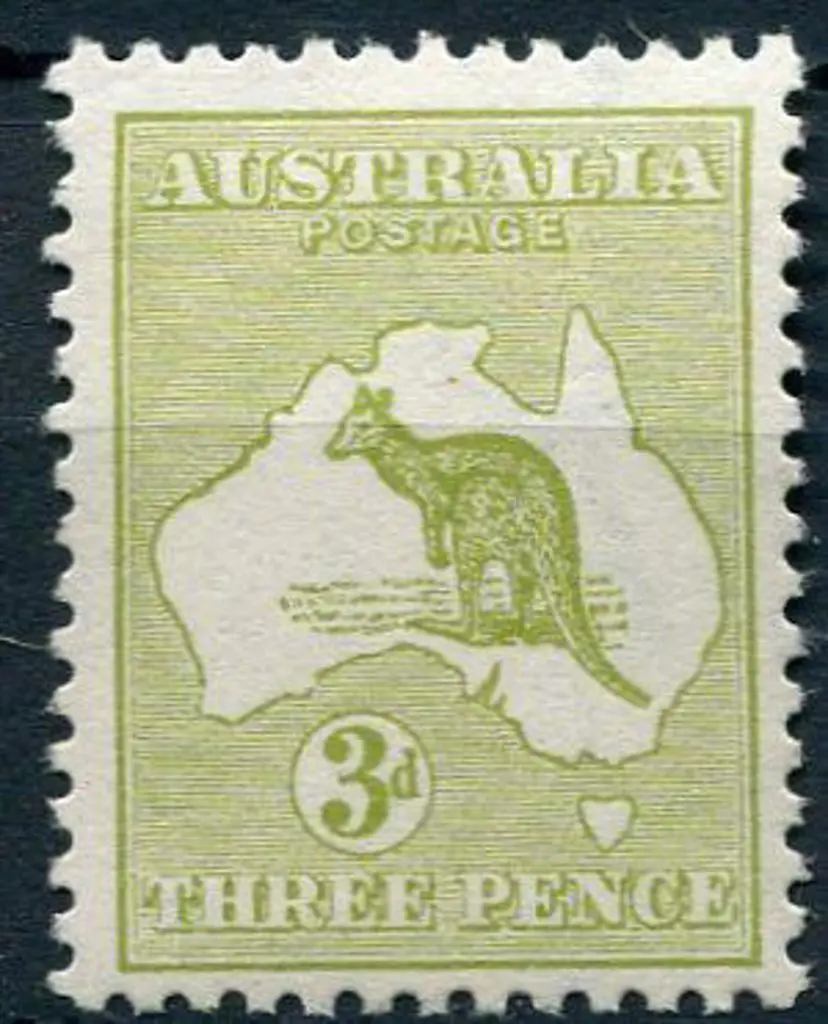 1913 1st wmk 3d olive-green, Die I. MVLH. ACSC 12C ... Image 1++
