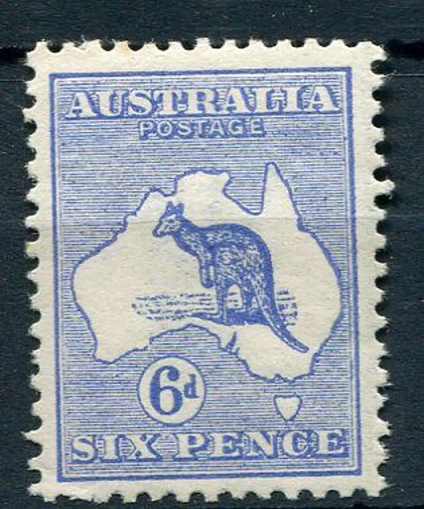 1913 1st wmk 6d ultramarine, Die II. MVLH & short ... Image 1++