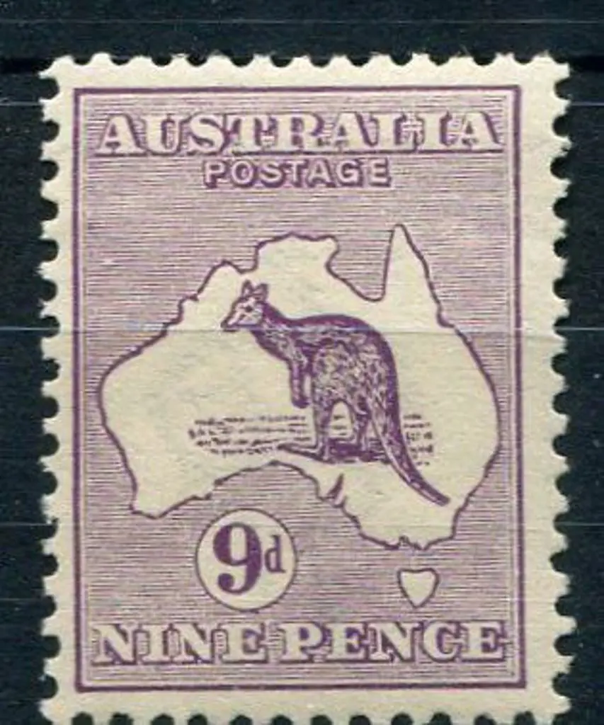 1913 1st wmk 9d violet. MLH with light even gum ... Image 1++